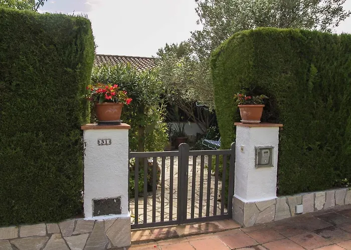 Casita Blanca Con Fibra Optica Y Piscina Cominutaria Τόσα ντε Μαρ